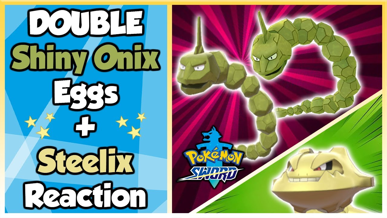 Shiny Onix egg hatch! : r/PokemonSwordAndShield