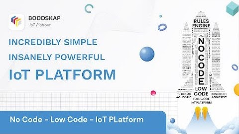 Boodskap Low-Code, No-Code IoT Platform