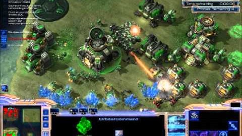 Starcraft II Multitask trainer Normal Mode Victory