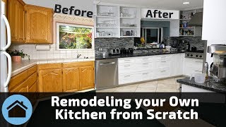 $80K DIY Kitchen Remodel for $20K: Learn from My Mistakes, Experiences, &amp; How-To