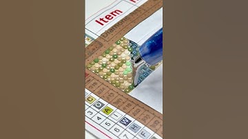 Soft sounds of diamonds – no talking asmr #asmr #diamondart #satisfying #diamondpainting #relax #fyp