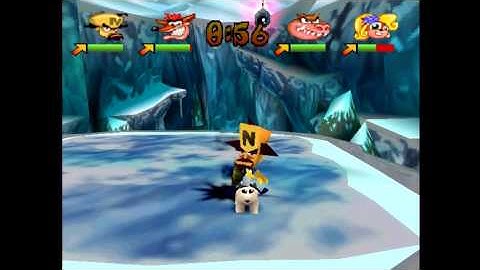 Crash Bash - Manic Panic Gold Relic (Co-op with PR)