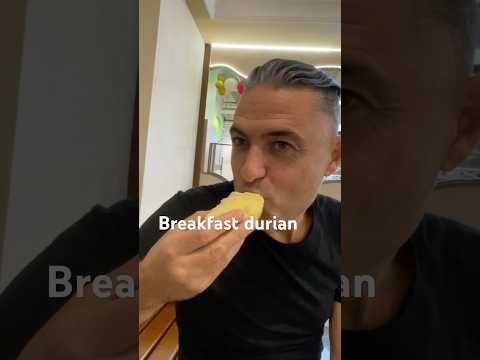 My Husband Can T Wait To Eat The Durian We Bought He Eat It In The Mall