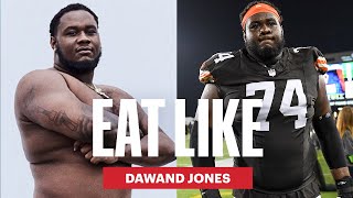 Everything NFL's Dawand Jones Eats To Prep For Game Days | Eat Like | Men's Health
