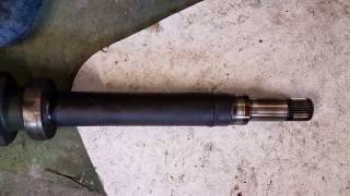Ford Transit driveshaft problem