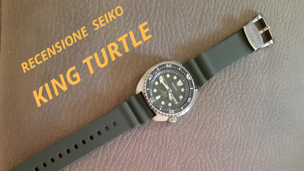 RECENSIONE SEIKO KING TURTLE - YouTube
