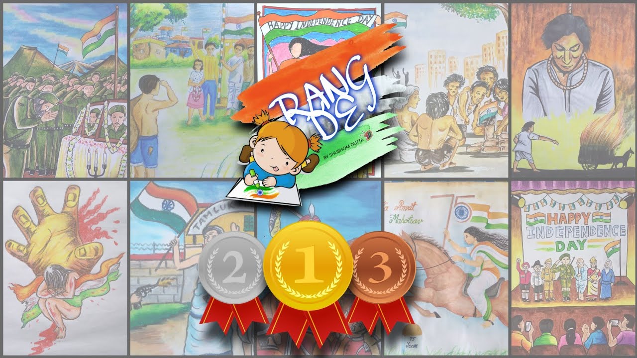 Who will be 🏅! Rang De - Junior Drawing Competition | Official Result ...