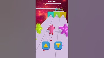 Blob shifter run level -492🤯 #shorts #games #gaming #gameplay