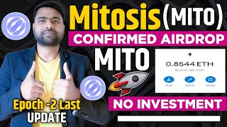 🤑🚀 New FREE Mitosis Confirmed Airdrop | 0.5 ETH Claim | Mitosis TestNet No Investment Airdrop ✅