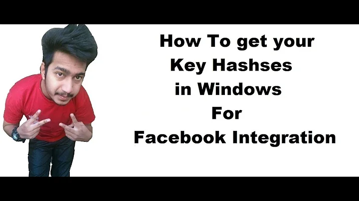 how to get key hashes for facebook integration in android studio for windows