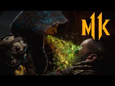 Mortal Kombat 11 - Official D'Vorah Fatality & Fatal Blow Reveal Gameplay