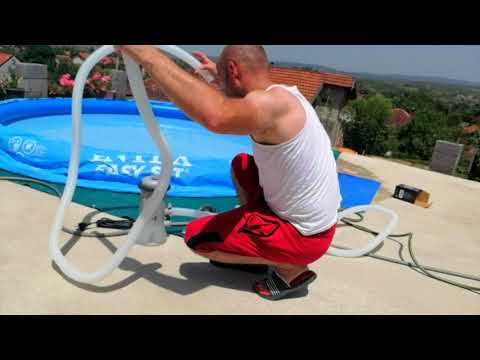 INTEX Bazen sa filtracijskom pumpom | Quick Set Swimming Pool with Filter Pum (How to mount)