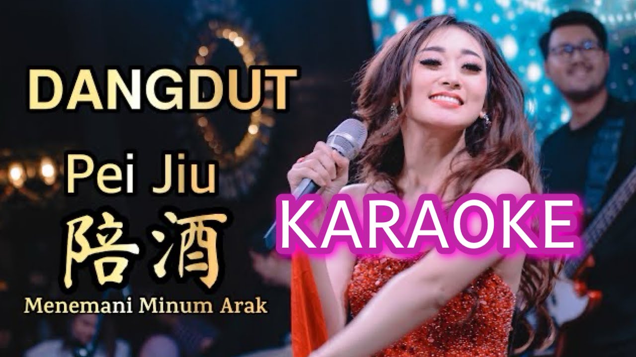 KARAOKE DANGDUT !! PEI JIU 陪酒 Helen Huang LIVE - Lagu Mandarin Lirik Terjemahan