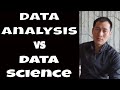 Data Analysis vs Data Science