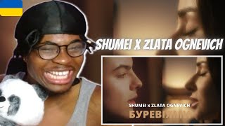 SHUMEI x ZLATA OGNEVICH - Буревіями (Official Music Video) | Ukrainian Song (Reaction)