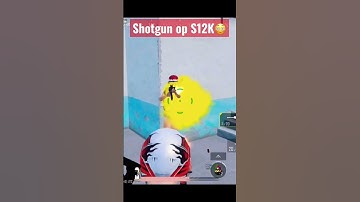#S12K #shotgun op beast  close range😎  #pubg #pubgmobile #bgmi #shorts #SHORT