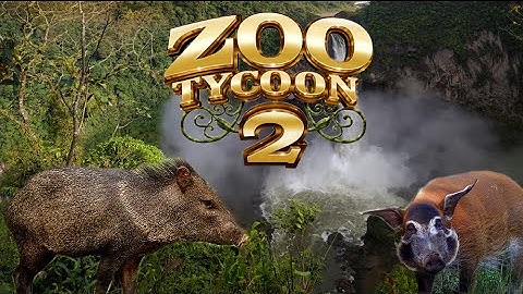 Zoo Tycoon 2: Peccary & Red River Hog Exhibit Speed Build