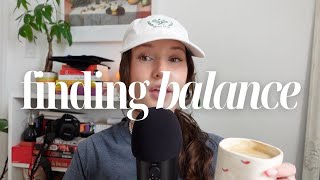 Finding balance | Another Coffee Talk ☕️