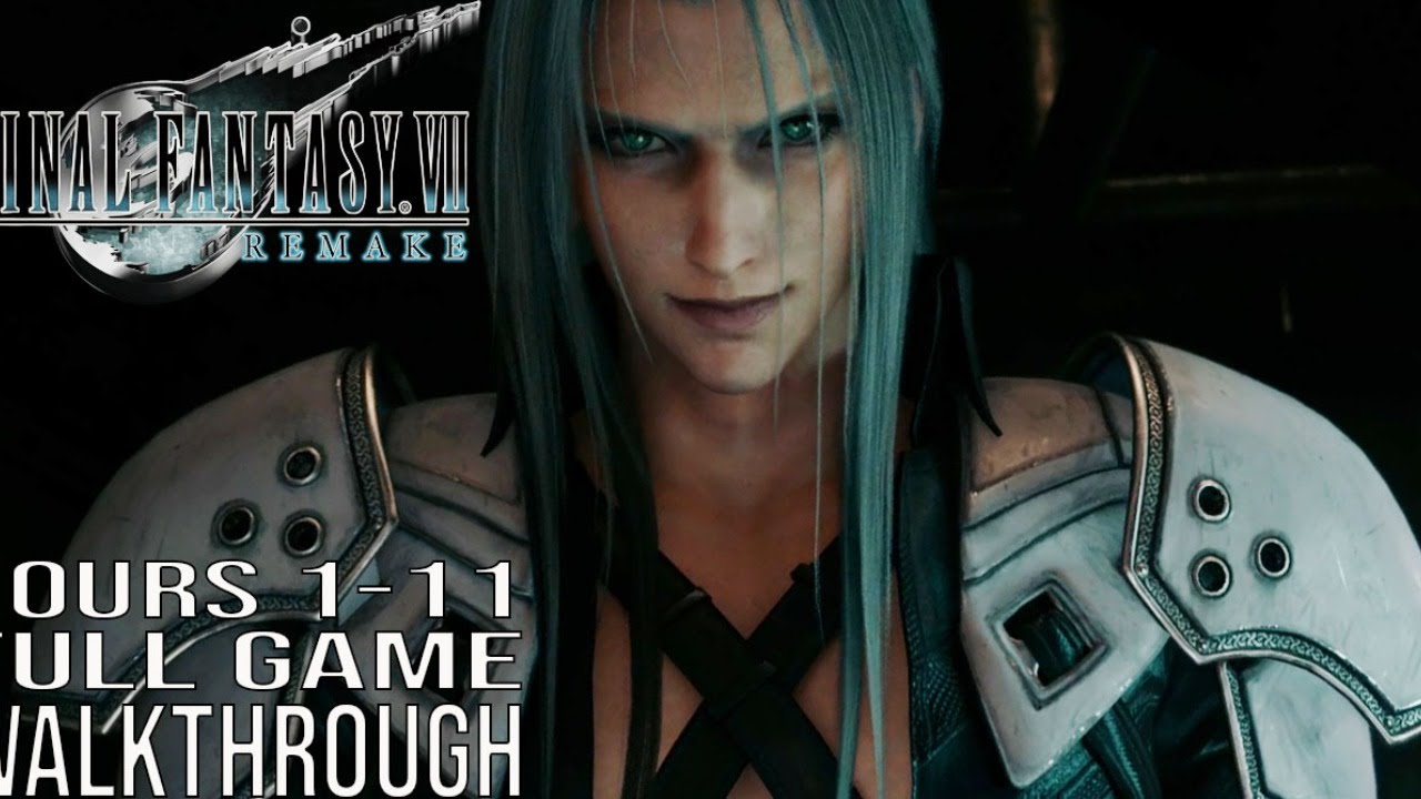 Final Fantasy 7 Remake - Platinum Walkthrough 1/32 - Full Game