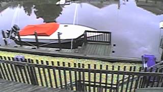 Neighbors boat sinking