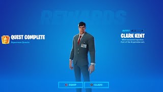 Complete Quests from Clark Kent, Armored Batman, or Beast Boy (5) - Fortnite Superman Quests