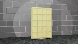 waffle falling over remake 🧇😳 (blender animation)
