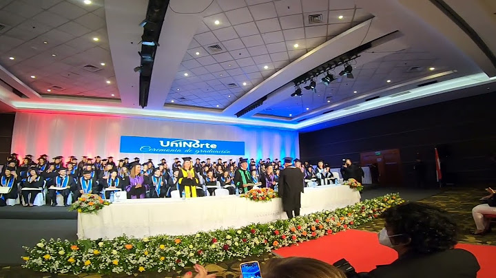 Graduación de Johnny