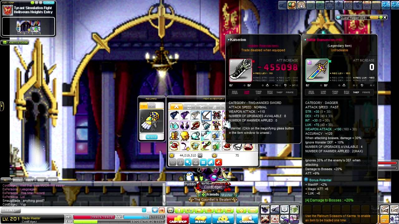 Maplestory : Easy Magnus Duo with KraDeNine!