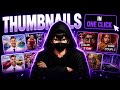 How to Make Thumbnails for your video (In One Click)