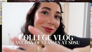 LAST FIRST WEEK OF CLASSES AT SDSU: A College Vlog