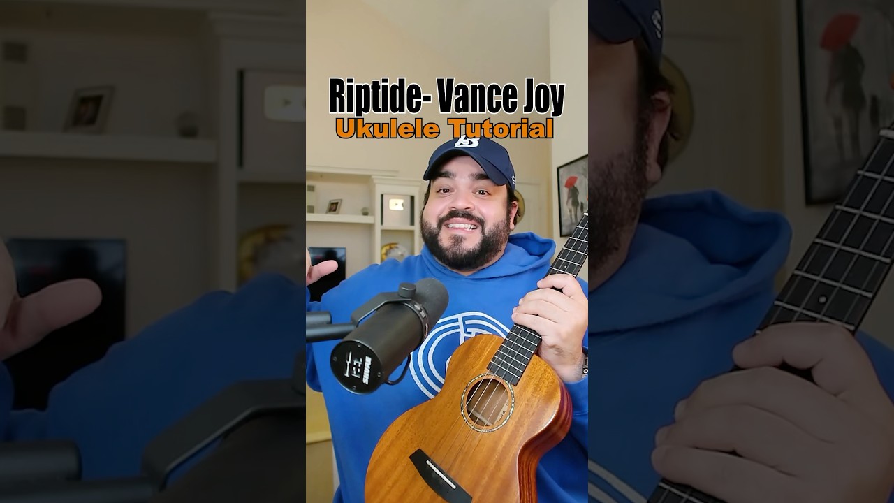 ПРОСТОЙ урок игры на укулеле для RIPTIDE от Вэнса Джоя 