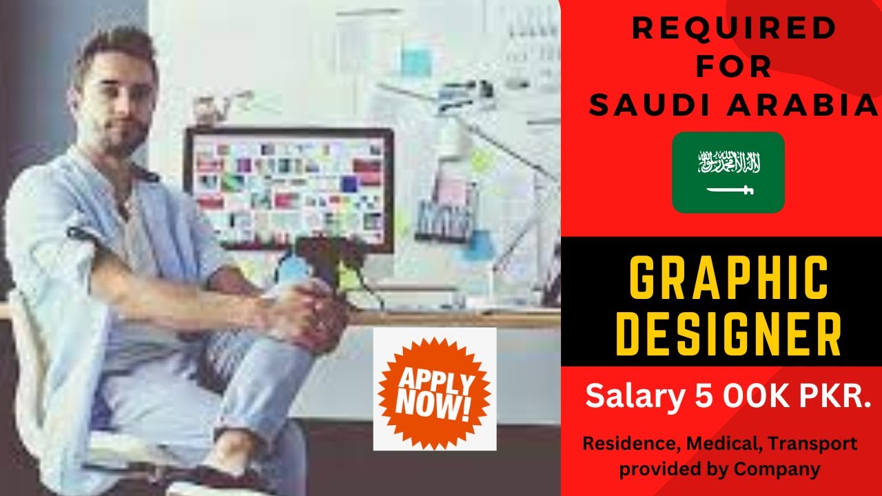 Saudi Arabia Jobs for Pakistani 2023 Graphic Designer Chartered