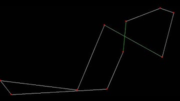 TSP (2 opt) step-by-step visualization