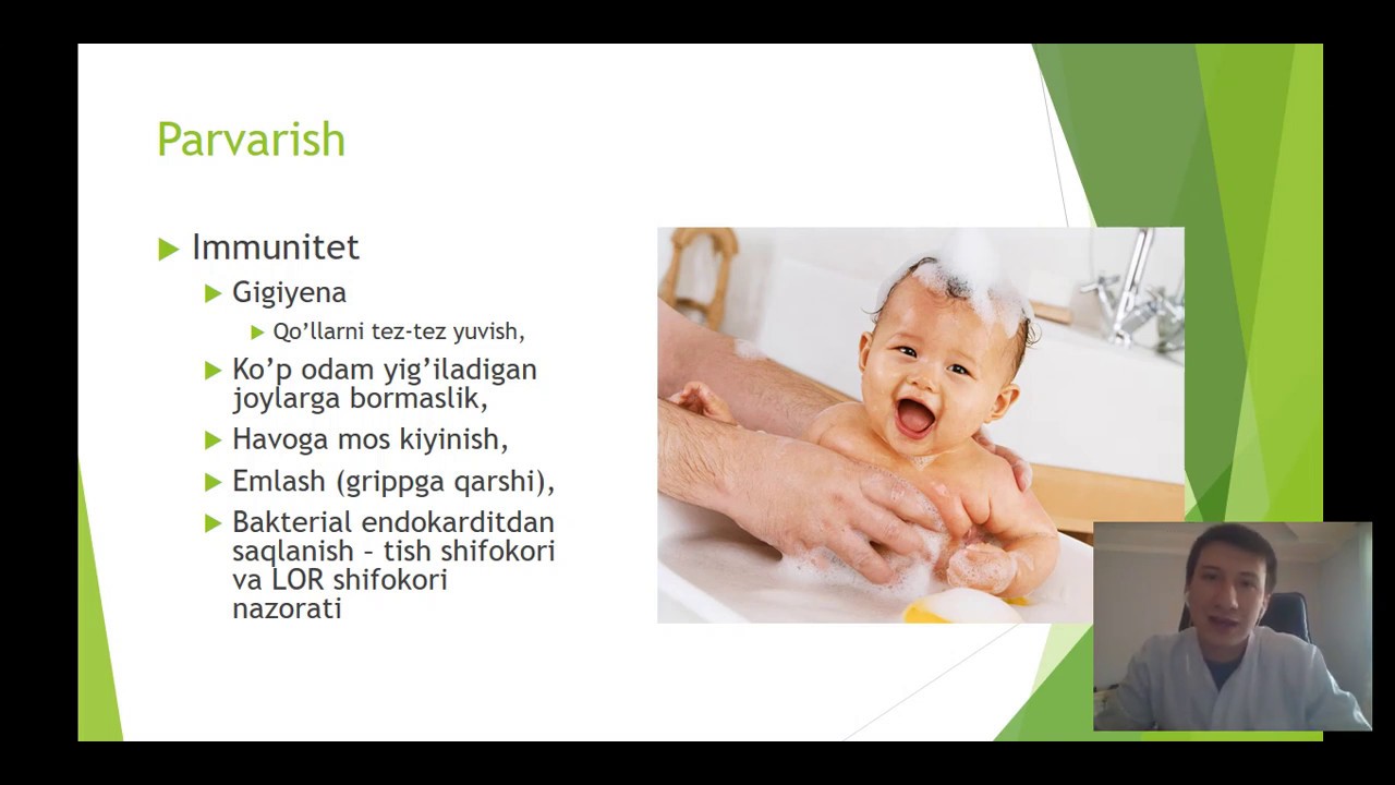 Tug'ma yurak nuqsoni YTN, ВПС  Parvarish va davolash  Bobur Turaev, TashPMI klinikasi