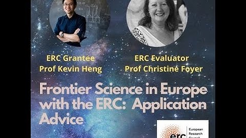 Frontier Science in Europe with an ERC Grant - Application Advice