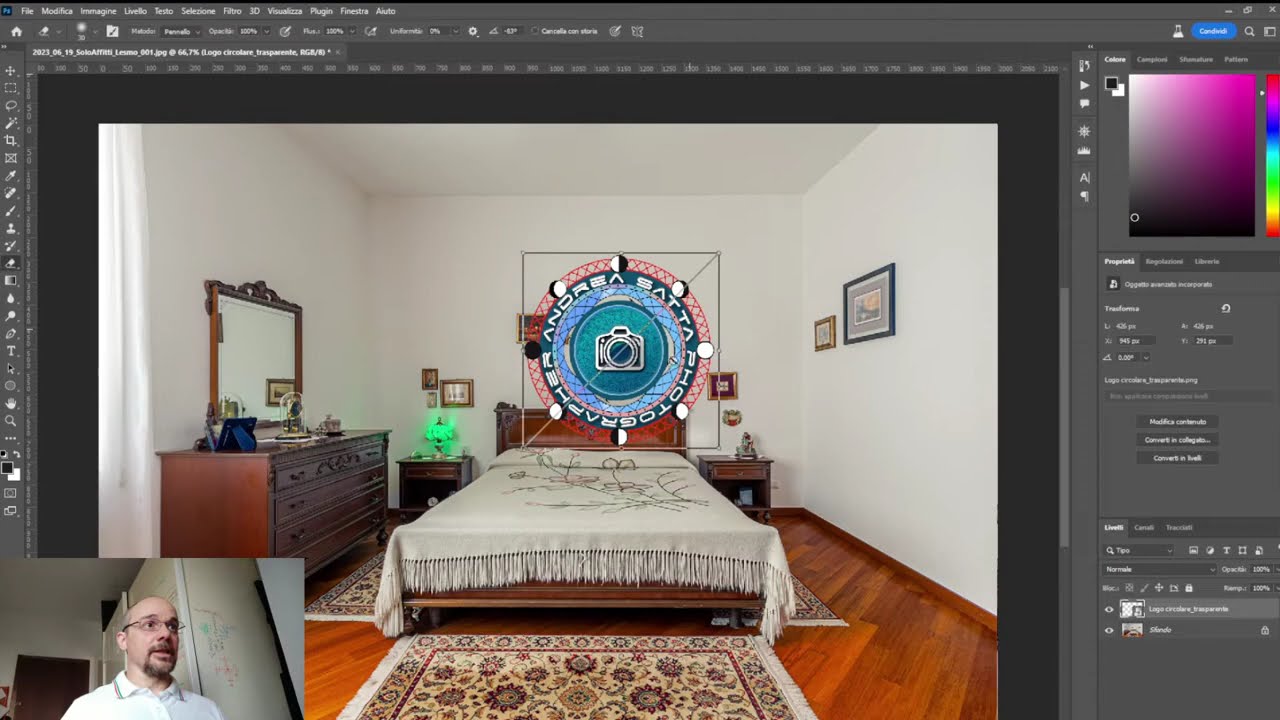 Inserire un logo su molte foto con Photoshop