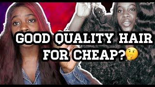 *MUST WATCH* Cheap and affordable human hair doesn&#39;t exist|  RAW HAIR VS  VIRGIN HAIR 2021