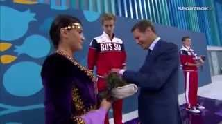 Российский пловец! Чемпион! Золотая медаль в Баку 2015!
