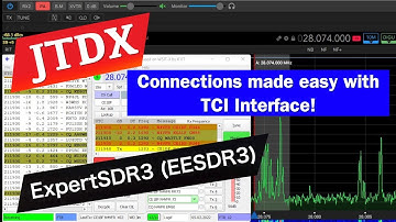 JTDX TCI Interface with ExpertSDR3 (EESDR3) Alpha | Connections made easy with TCI Interface