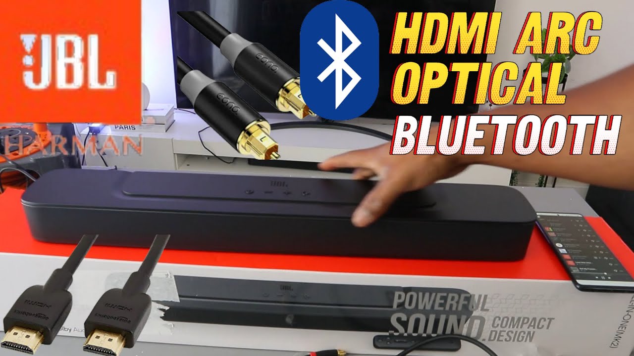 How to Connect A JBL Soundbar To Your LG TV Using HDMI ARC Cable ...
