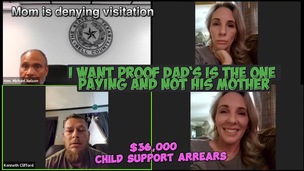 I want Proof Dad is the one Paying his Child Support and NOT his Mother | Mom is Denying Visitation