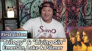 Emerson, Lake &amp; Palmer- Trilogy &amp; Living Sin (First Listen)