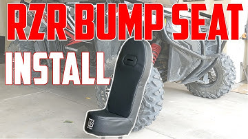 Adding a Bump Seat to our RZR from UTVMA!