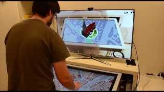 MARS: Multitouch augmented reality system