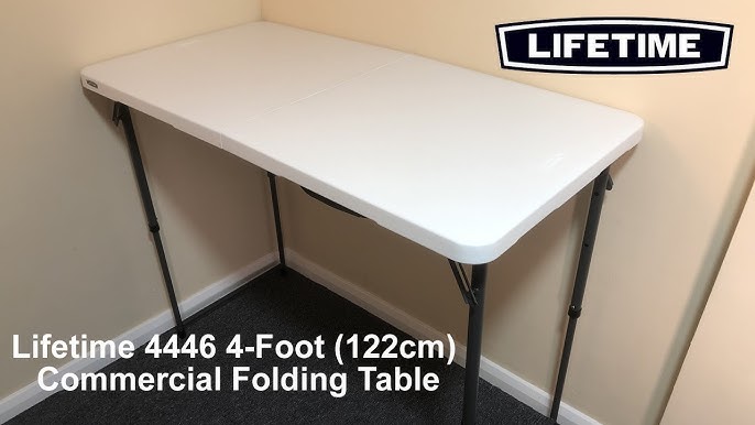 How to open a Lifetime fold in half table 