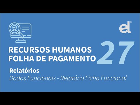 Vídeo: O que significa relatório funcional?