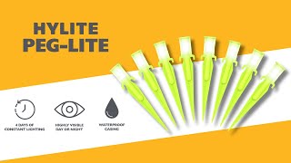 Hylite Peg-Lite - 8 Pack - Light Up LED Tent Pegs