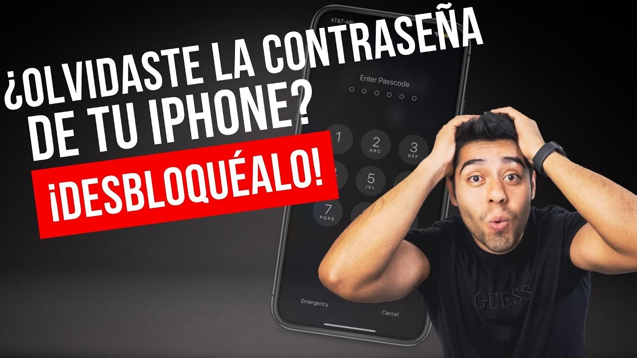 Que hacer si olvidaste la contraseña de tu iPhone! LEGAL para TODOS los