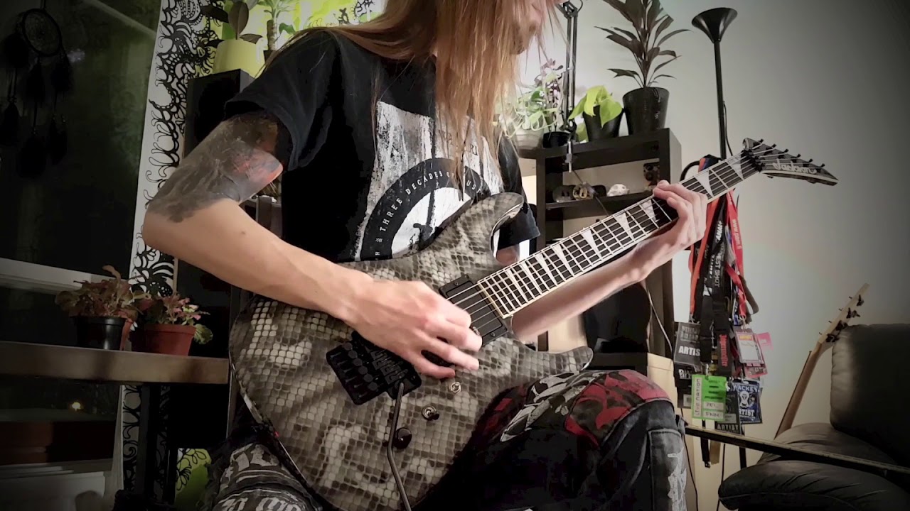 Jackson Guitars artist Kimmo Korhonen Symphony X In the Dragon's Den