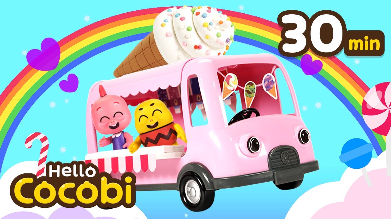 Ice cream Truck Song😍🍦and More! Kids Song & Nursery Rhymes Hello